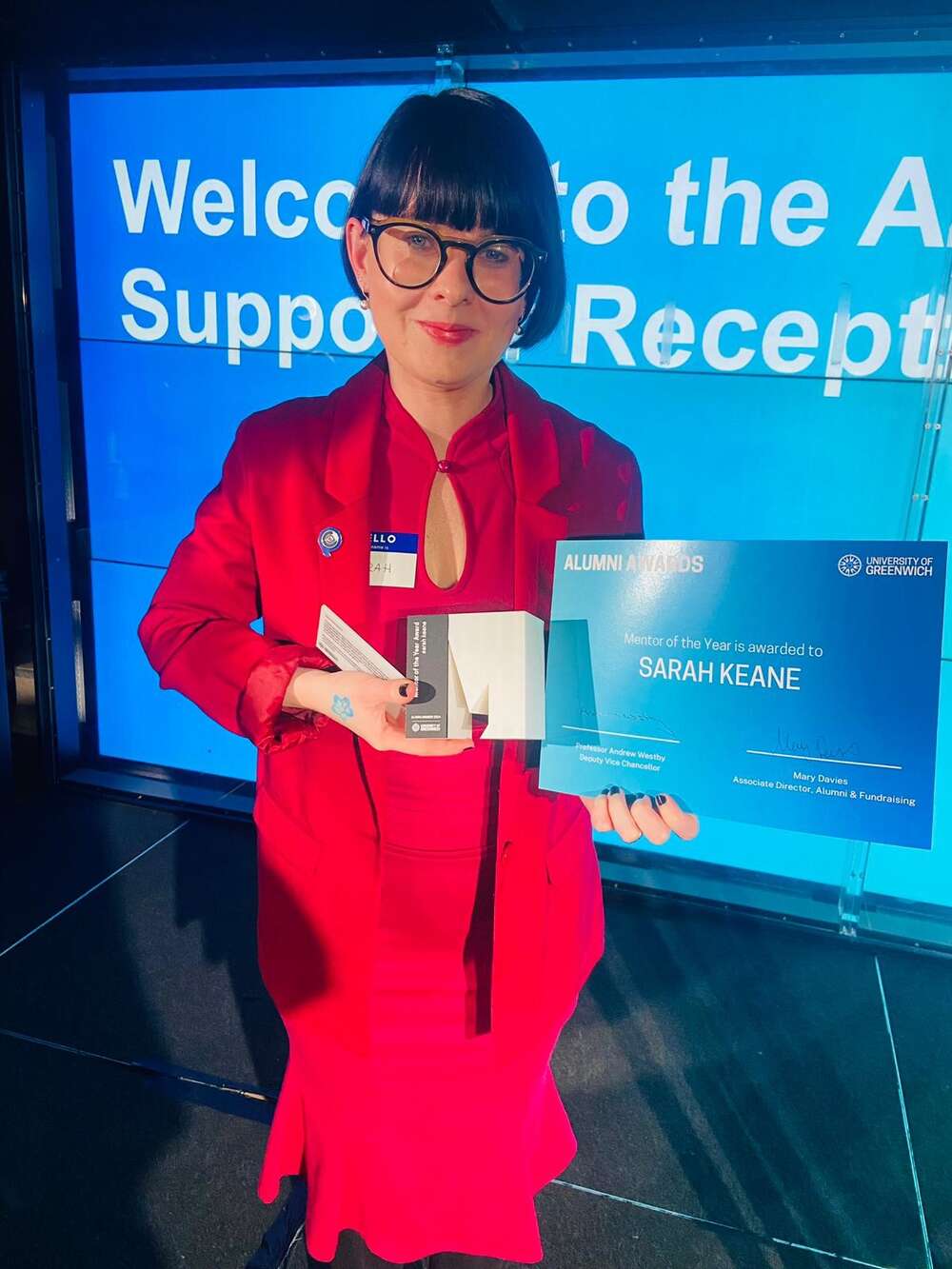 PCAS HR Team Leader: Sarah Keane, wins Mentor of the Year!